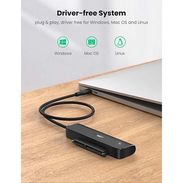 مبدل USB-C به SATA 3.0 یوگرین مدل 70610-CM321
