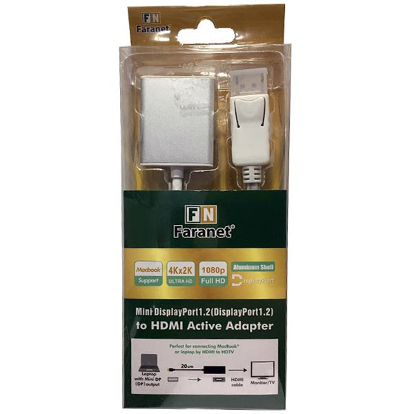 مبدل DisplayPort به HDMI فرانت مدل DP2HA
