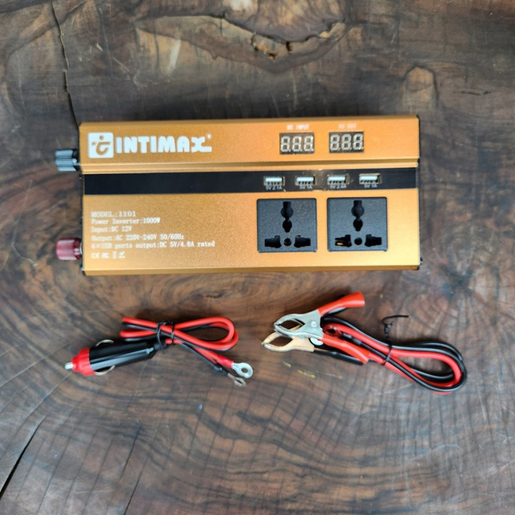 مبدل برق خودرو اینتیمکث کد 1000W