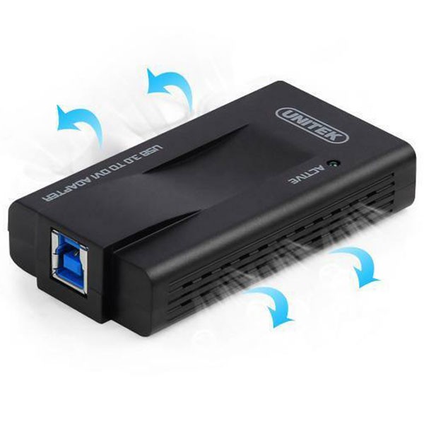 مبدل USB به VGA-DVI یونیتک مدل Y-3801