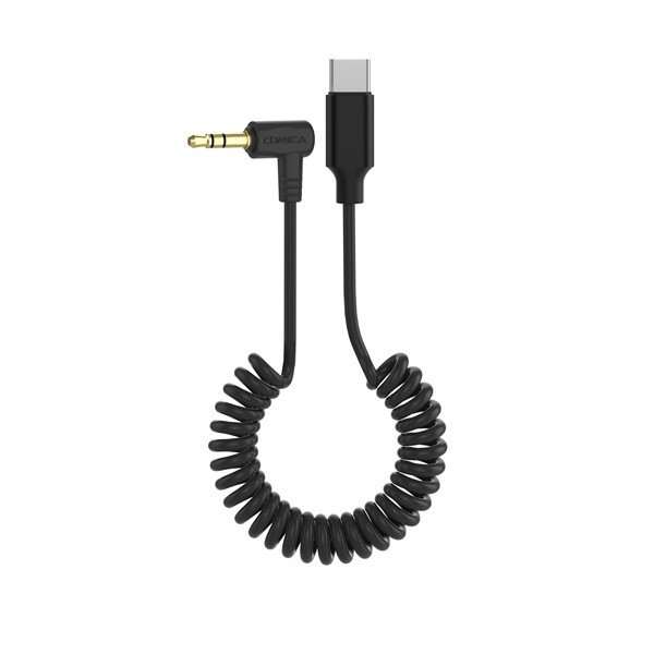 مبدل جک 3.5 میلیمتری به usb-c کامیکا مدل CVM-D-UC طول 0.6 متر