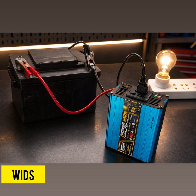 مبدل برق خودرو ویدز مدل 12V-TO-220V-600W