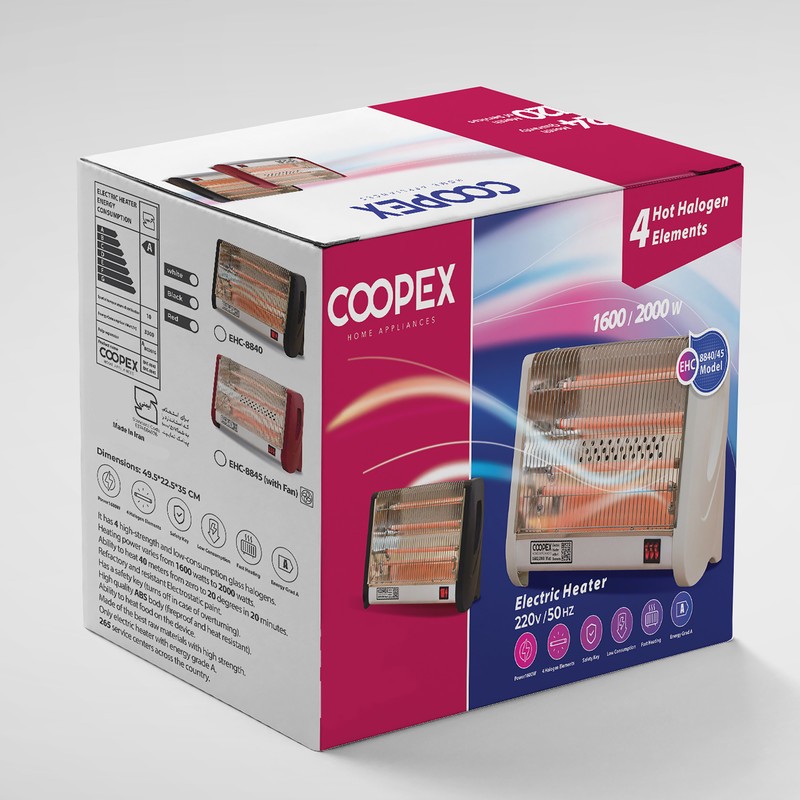 بخاری برقی کوپکس مدل EHC-8840