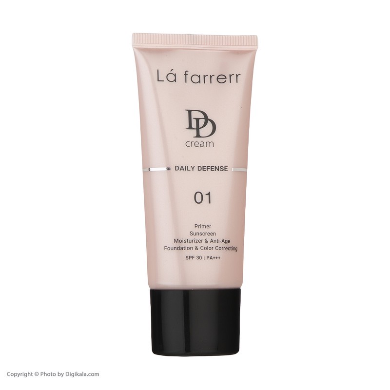 دی دی کرم رنگی لافارر SPF30 مدل 01 مناسب انواع پوست حجم 33 میلی لیتر