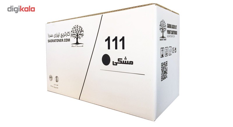 تونر مشکی سدرا مدل 111