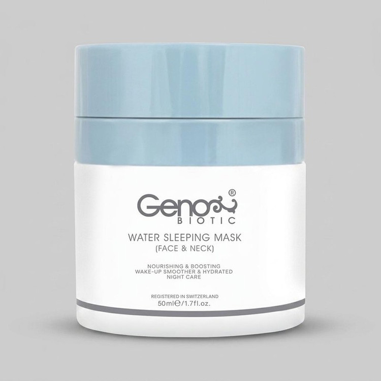 ماسک صورت ژنوبایوتیک مدل 01 حجم 50 میلیلیتر آبرسان، جوانکننده و ضد چروک مناسب انواع پوست با عصاره طبیعی برای خانمها و...