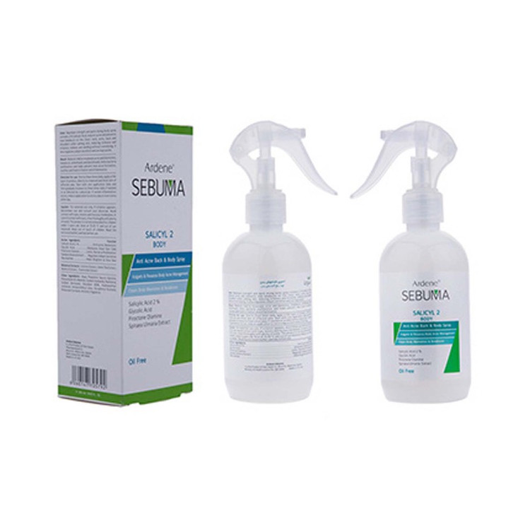 اسپری ضد جوش آردن سبوما مدل SALICYL2 حجم 250 میلی لیتر