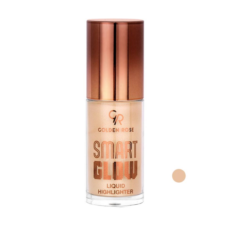 هایلایتر مایع گلدن رز مدل SMART GLOW رنگ طلایی شماره 202