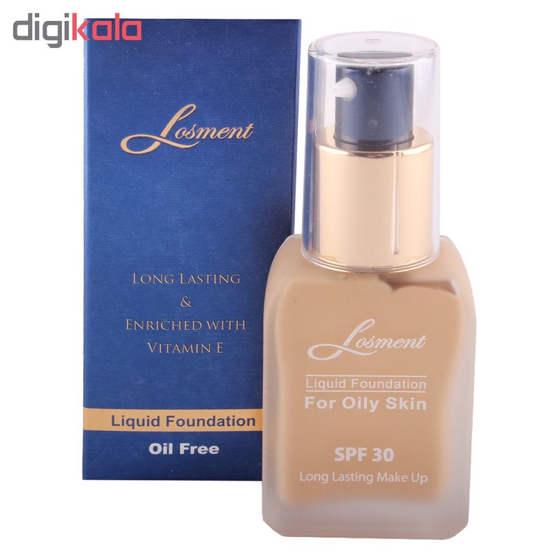 کرم پودر فاقد چربی لوسمنت با SPF30 شماره L215 حجم 30 میلی لیتر