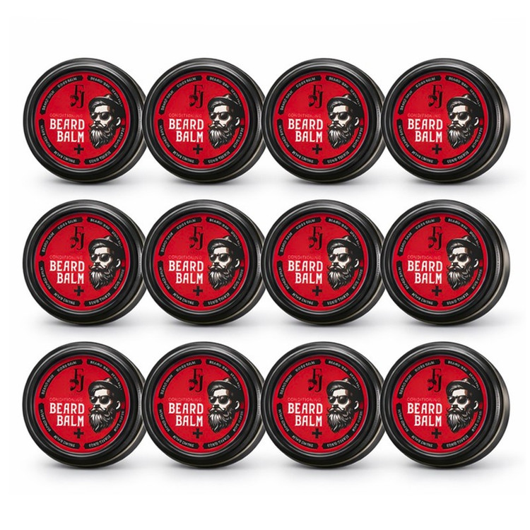 کرم نرم کننده ریش و سبیل افجه مدل Balm012 مناسب برای انواع مو حجم 50 میلیلیتر مجموعه 12 عددی