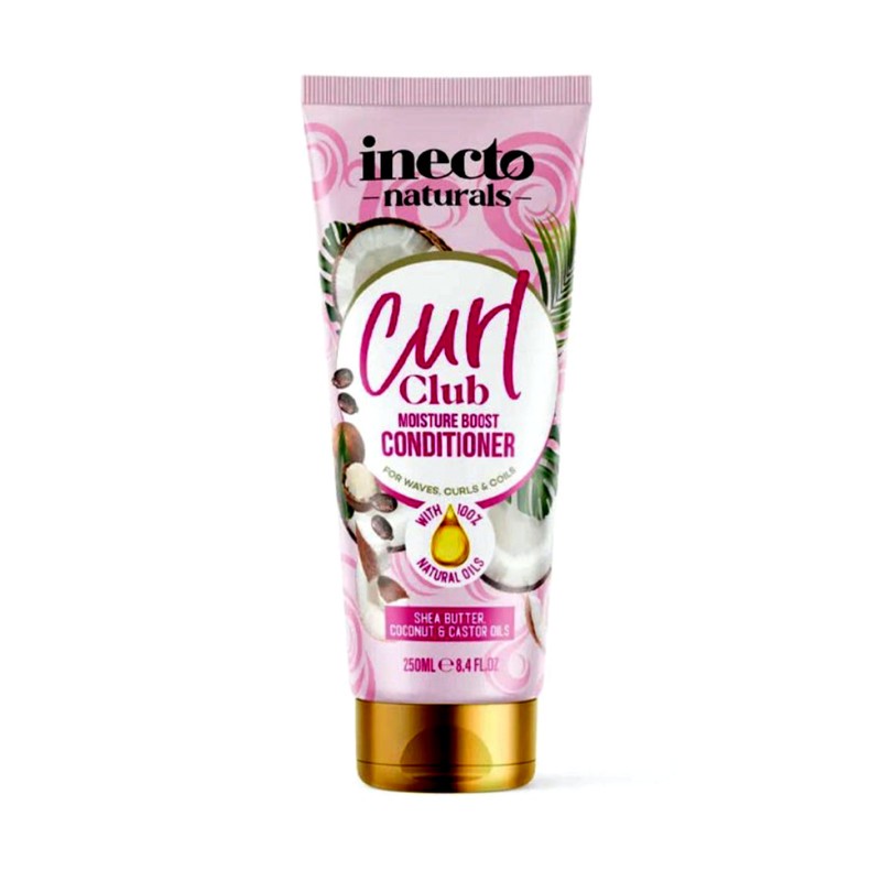 نرمکننده مو اینکتو مدل CURLS CLUB حجم 250 میلیلیتر