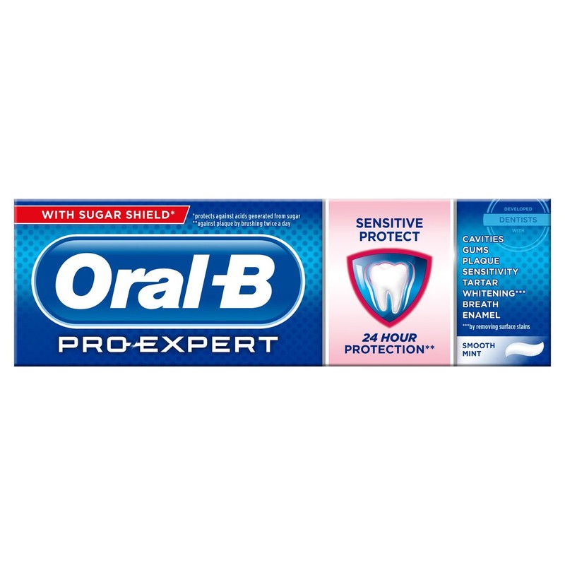 خمیر دندان اورال-بی سری All Around Protection مدل Sensitive حجم 75 میلی لیتر