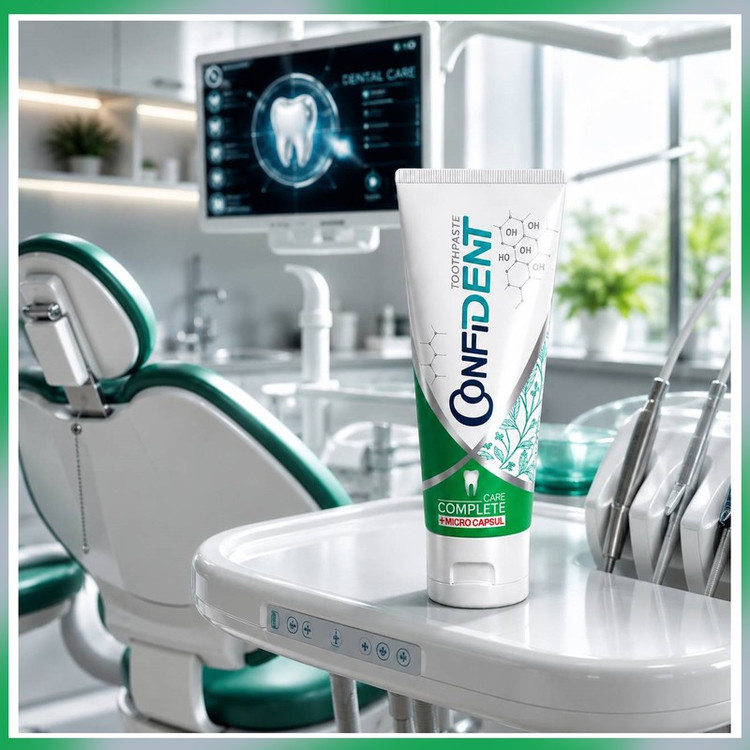 خمیر دندان محافظت از مینای دندان کانفیدنت مدل Complete Care03 حجم 70 میلی لیتر مجموعه 3 عددی