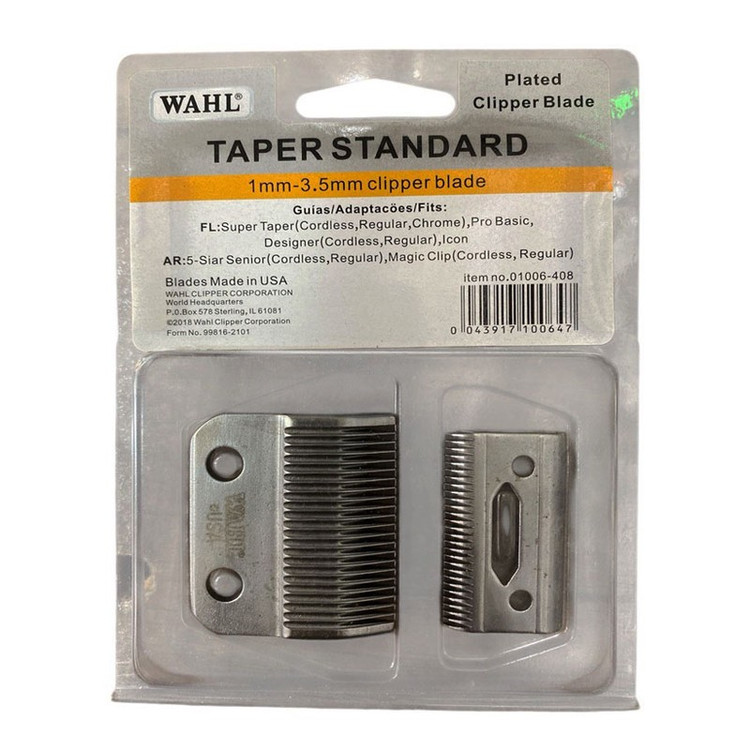 تیغ یدک ماشین اصلاح وال مدل TAPER STANDARD بسته 2 عددی