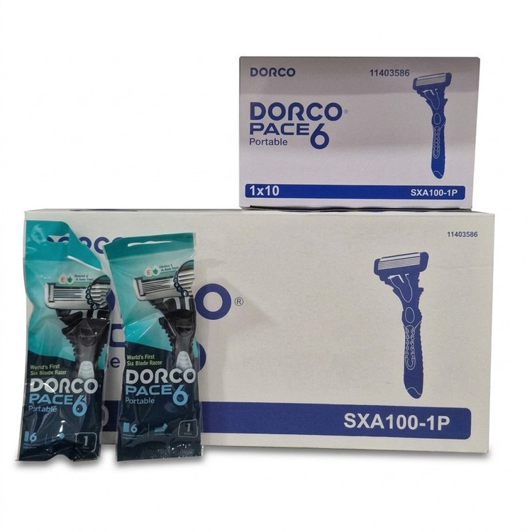 تیغ خودتراش دورکو مدل PACE 6 بسته 10 عددی