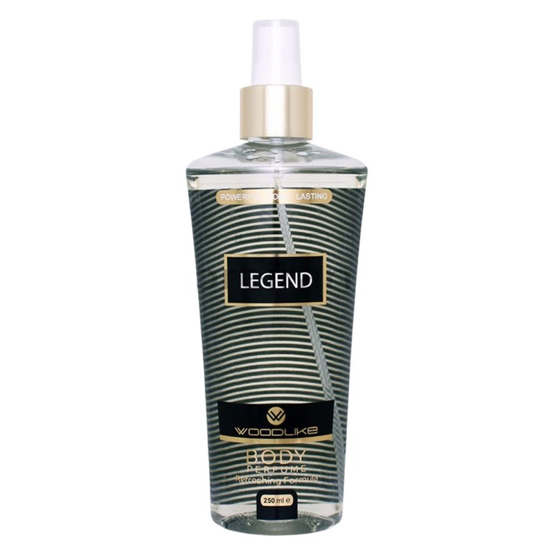 بادی اسپلش مردانه وودلایک مدل LEGEND حجم 250 میلی لیتر