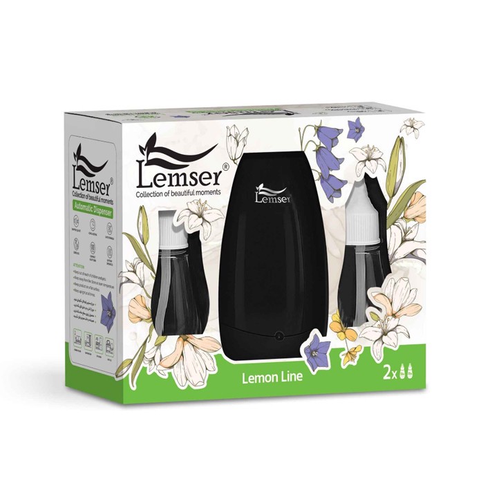 دستگاه خوشبو کننده هوا لمسر مدل سنسور دار با رایحه Lemon Line حجم 50 میلی لیتر