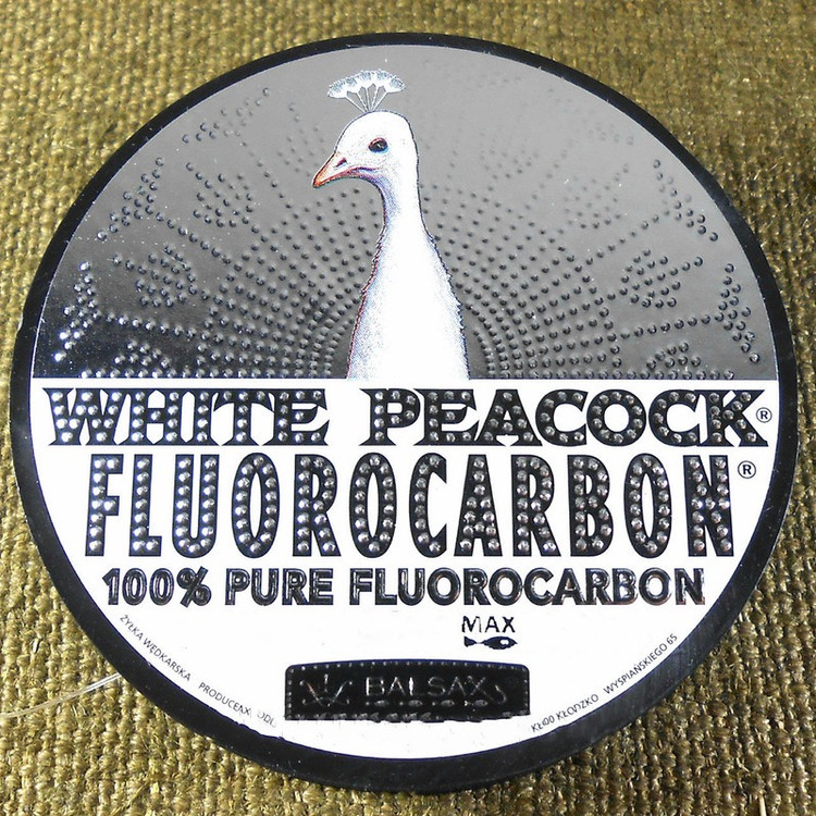 نخ ماهیگیری بالساکس مدل White Peacock-Fluorocarbon سایز 0.35 میلی متر