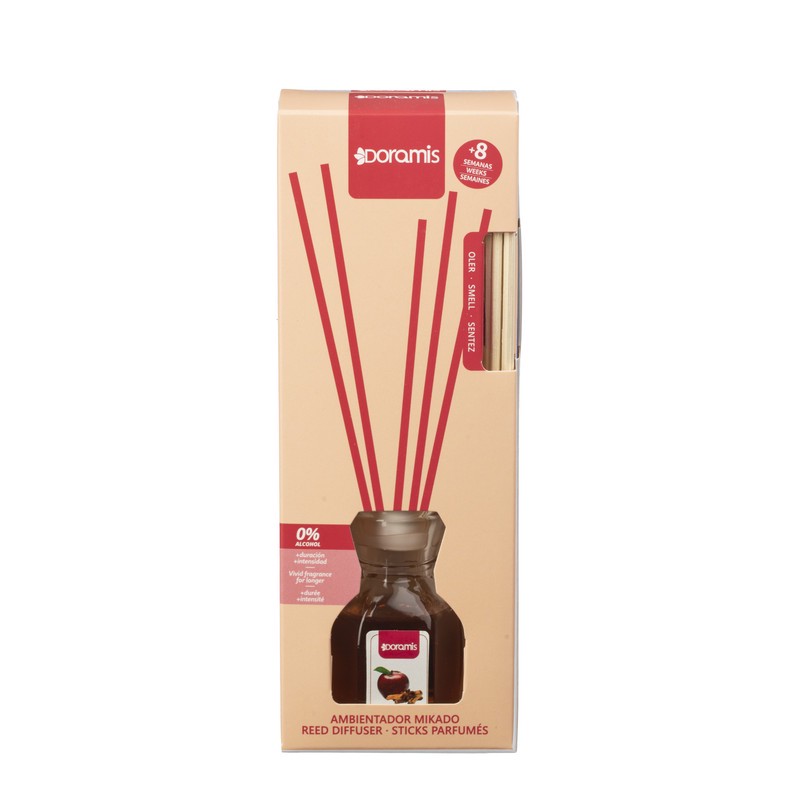 خوشبوکننده هوا درامیس مدل سیب دارچین حجم 40 میلی لیتر