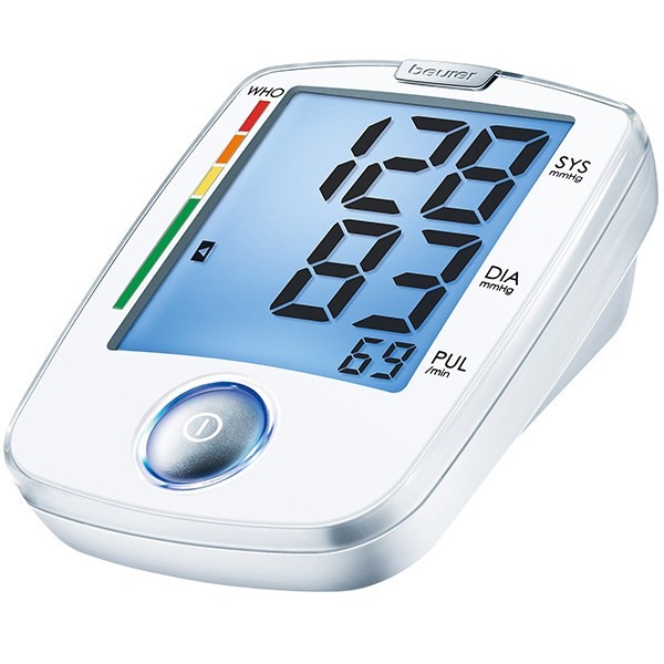 فشارسنج دیجیتال بازویی بیورر مدل BM44 با نمایشگر بزرگ LCD، قابلیت تشخیص آریتمی، هشدار خطا، حافظه دو کاربر، مناسب بازو...