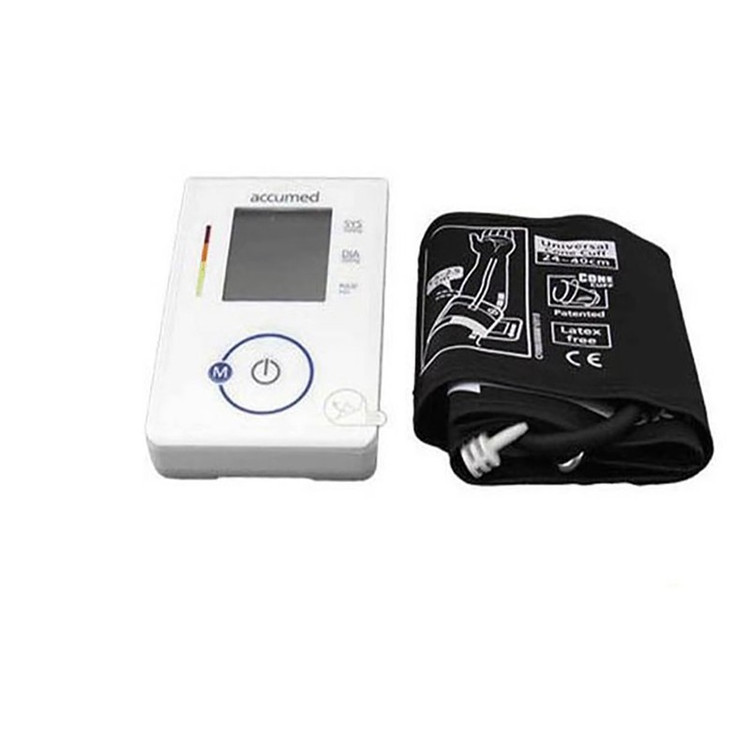 فشارسنج بازویی دیجیتال اکیومد مدل CG-165 با نمایشگر LCD بزرگ، حافظه 90 عددی، محاسبه میانگین 3 نتیجه آخر و اندازهگیری ...