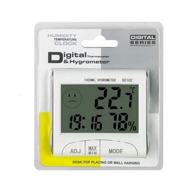 دما سنج و رطوبت سنج مدل DC-102