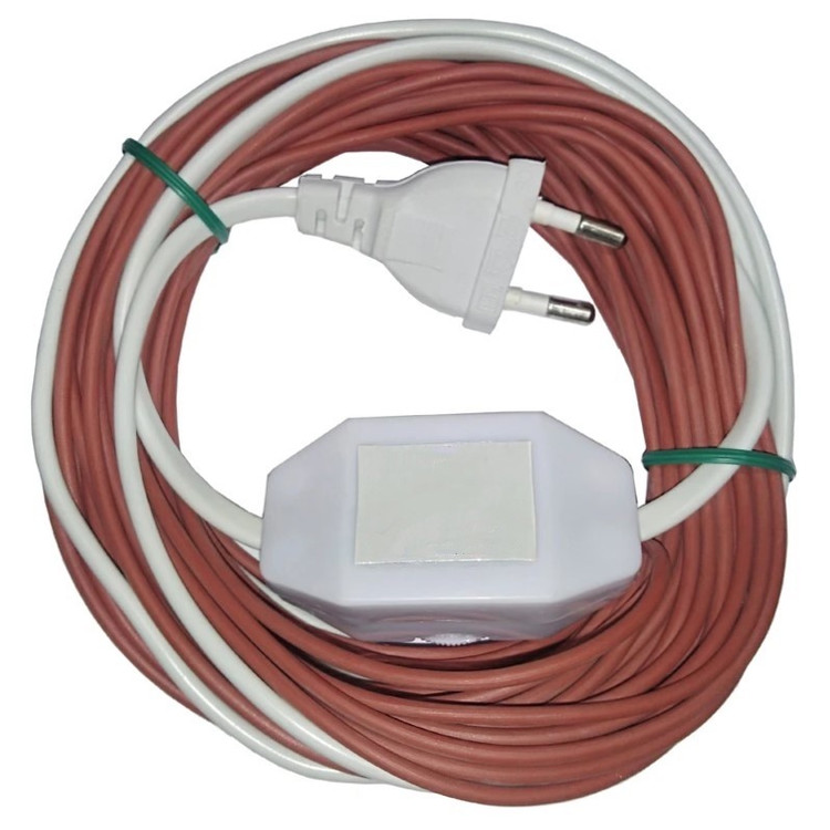 المنت حرارتی مدل گرمایش تخت و تشک سیمی سیلیکونی کره ای SID80W ده متری