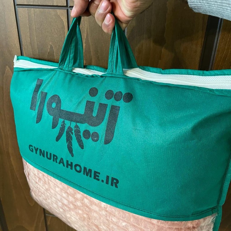 پتو مسافرتی ژینورا مدل کرکره ای سایز 140x200 سانتی متر