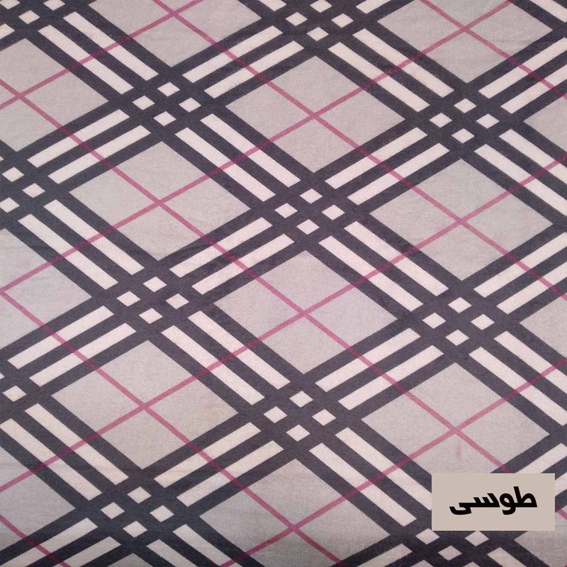 پتو مسافرتی یک نفره مدل موهر سایز 200x150 سانتیمتر