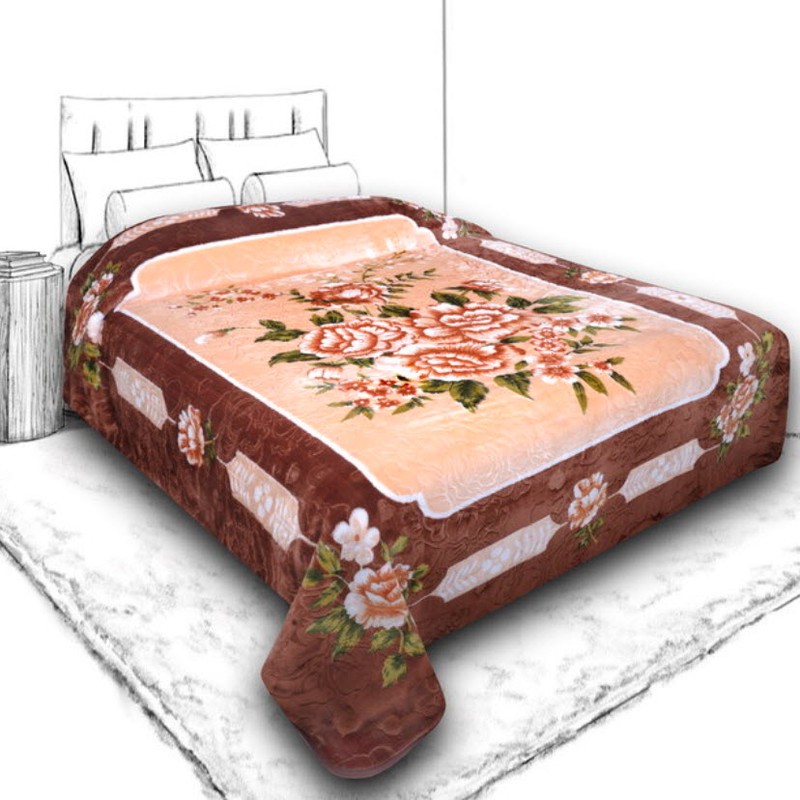 پتو دو نفره گلبافت مدل برتر کد 219 سایز 220x240 سانتیمتر