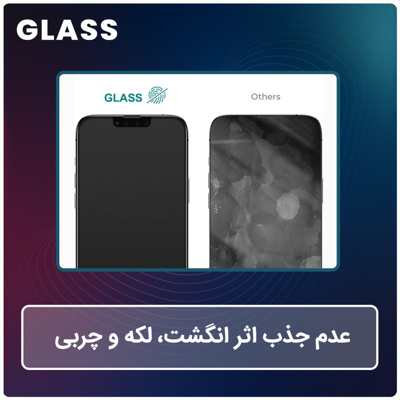 محافظ صفحه نمایش حریم شخصی گلس مدل Resistant مناسب برای گوشی موبایل اچ ام دی Pulse Plus