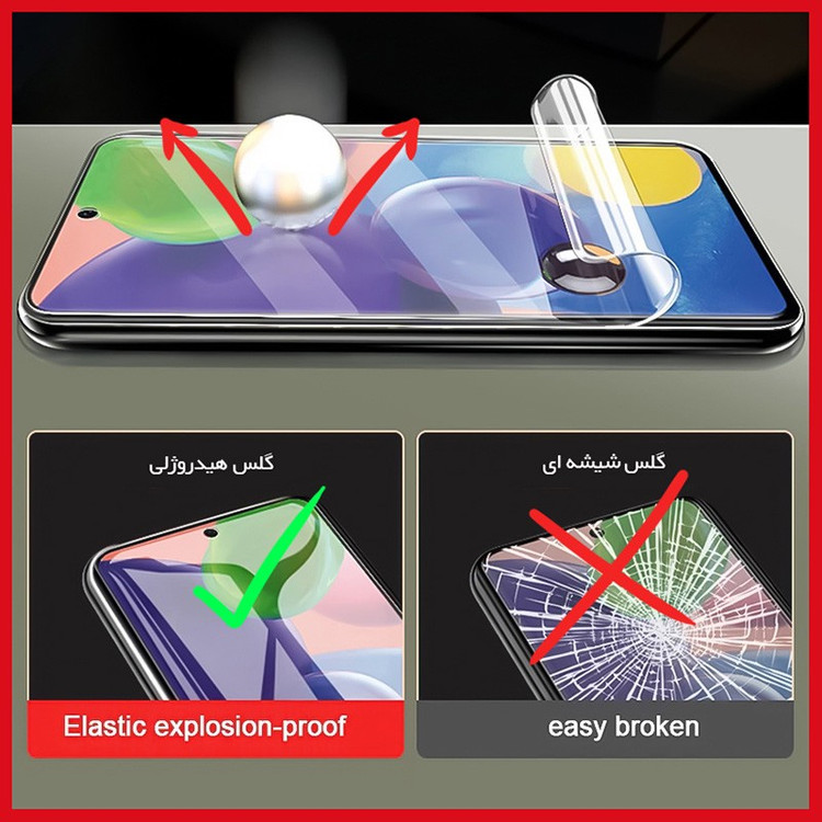 محافظ صفحه نمایش مات ریمکس مدل Resistant مناسب برای گوشی موبایل اچ ام دی Pulse Plus