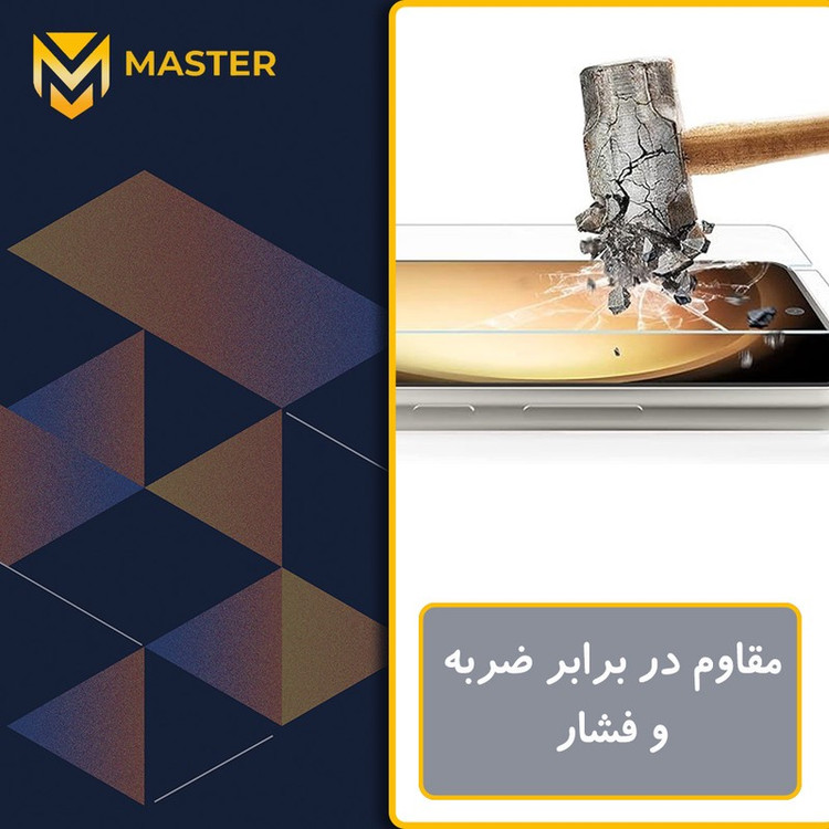 محافظ صفحه نمایش حریم شخصی مستر مدل Resistant مناسب برای گوشی موبایل اچ ام دی Pulse Plus