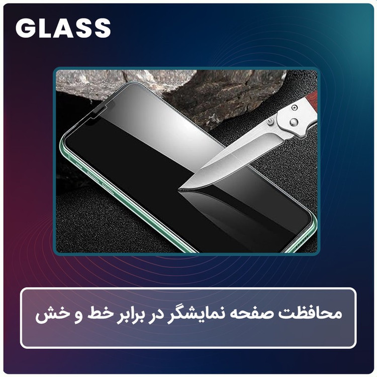 محافظ صفحه نمایش بلوکات گلس مدل Eye Care مناسب برای گوشی موبایل اچ ام دی Pulse Plus