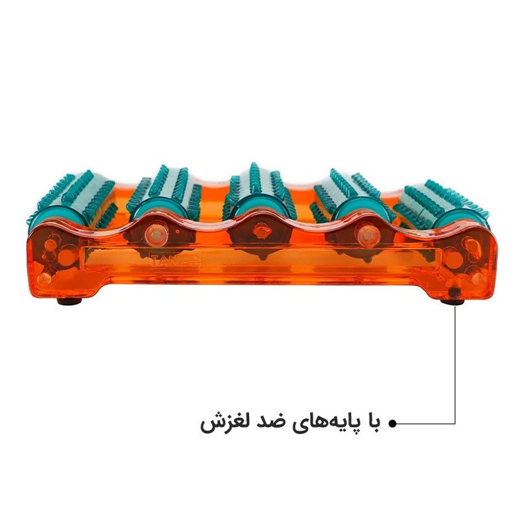 ماساژور دستی پا تن زیب مدل غلطکی دوبل