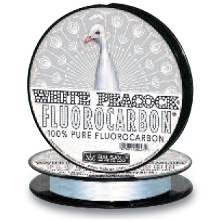 نخ ماهیگیری بالساکس مدل White Peacock-Fluorocarbon سایز 0.14 میلی متر