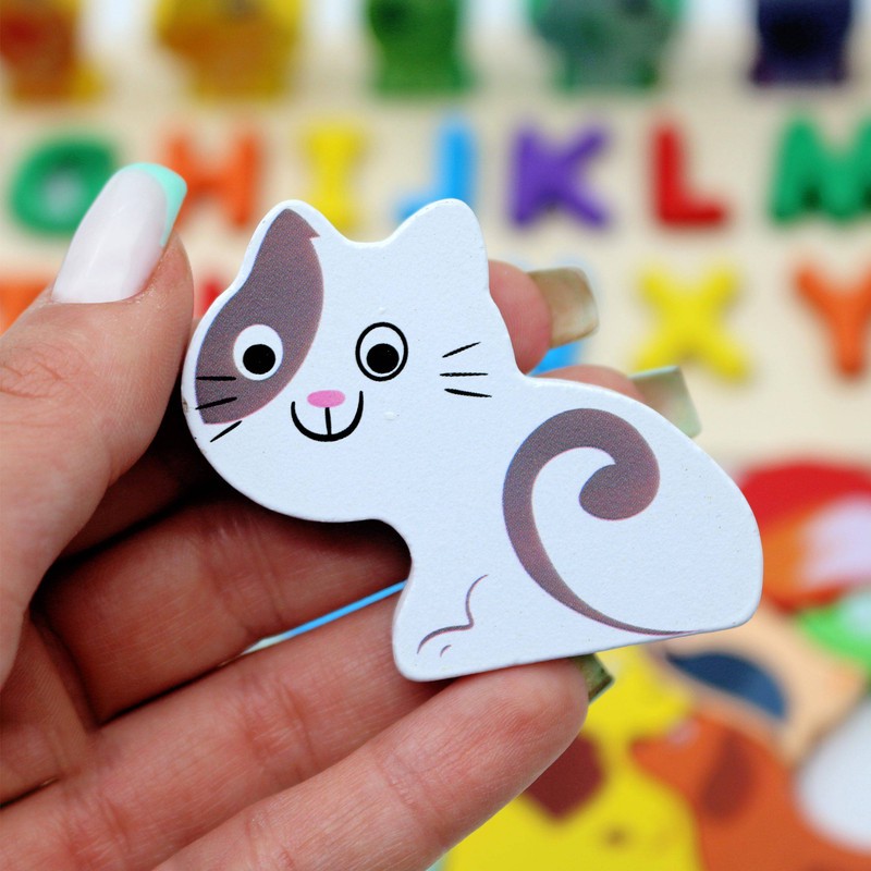 بازی آموزشی سمید مدل تخته لگاریتمی چهار در یک طرح کاتامینو حیوانات جنگل و ماهیگیری
