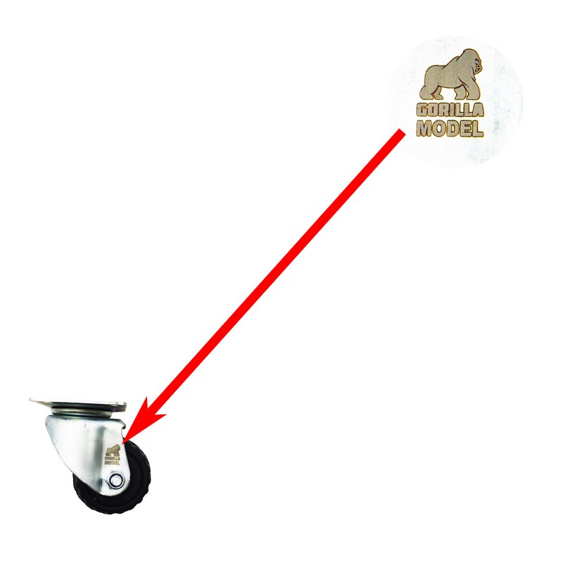 چرخ کفیدار مدل گوریلا کد YP-GARDAN-7535MM