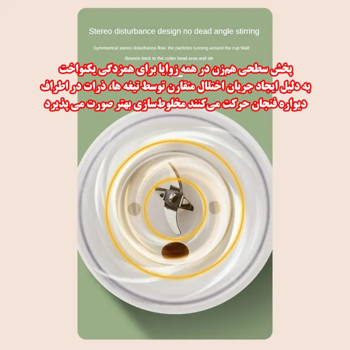 شیکر شارژی مدل BL115 گنجایش 0.5 لیتر