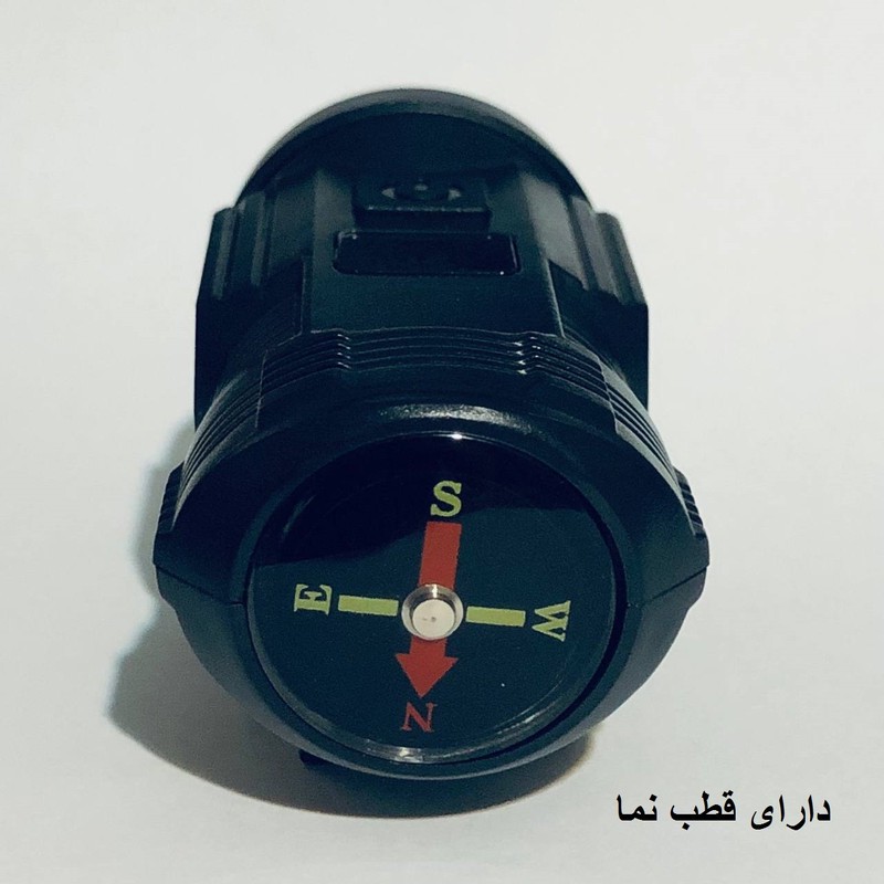 چراغ قوه دستی مدل سنسور دار با نور مهتابی