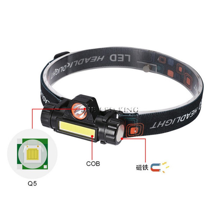 چراغ پیشانی مدل Portable 101 بسته 3 عددی