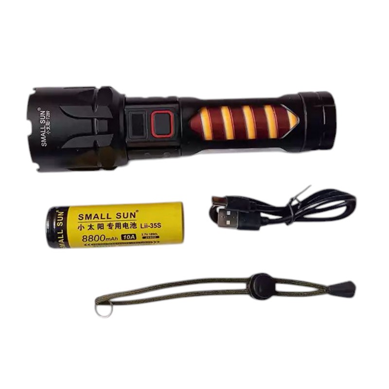 چراغ قوه دستی اسمال سان مدل zy-t289 با نور مهتابی