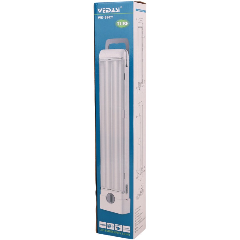 چراغ اضطراری ویداسی مدل WD-892T با نور مهتابی