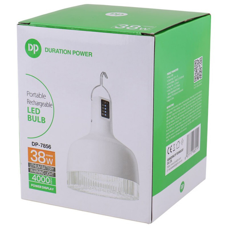 چراغ آویز چادر دی پی مدل DP-7856 38W با نور مهتابی