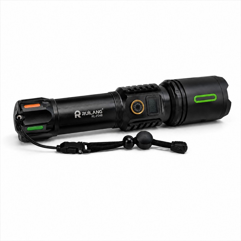 چراغ قوه دستی روی لانگ مدل RL-048-1 با نور مهتابی