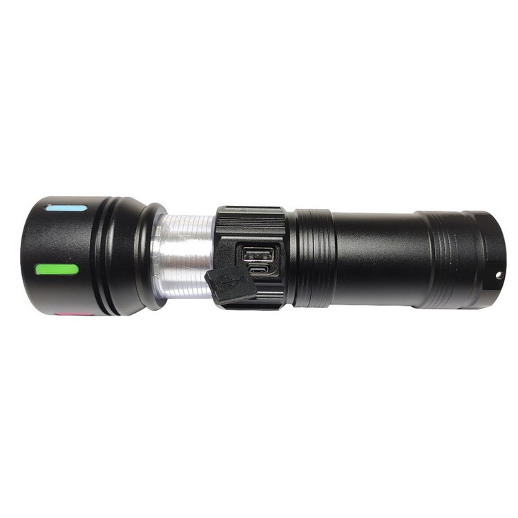 چراغ قوه دستی کینساچ مدل KS-902-4 رنگ نور چند رنگ