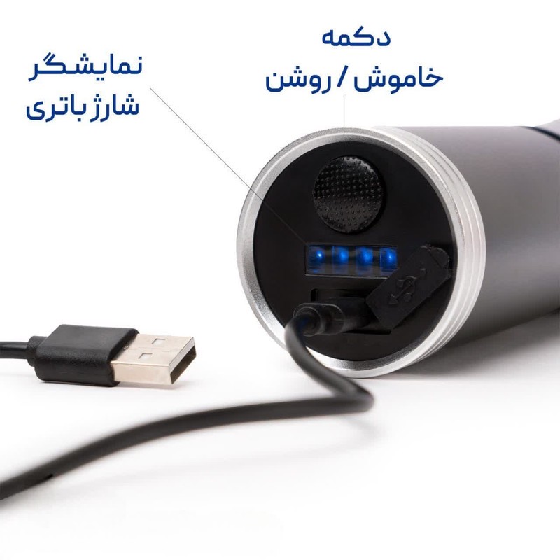 چراغ قوه دستی سیتیکام مدل CT-901