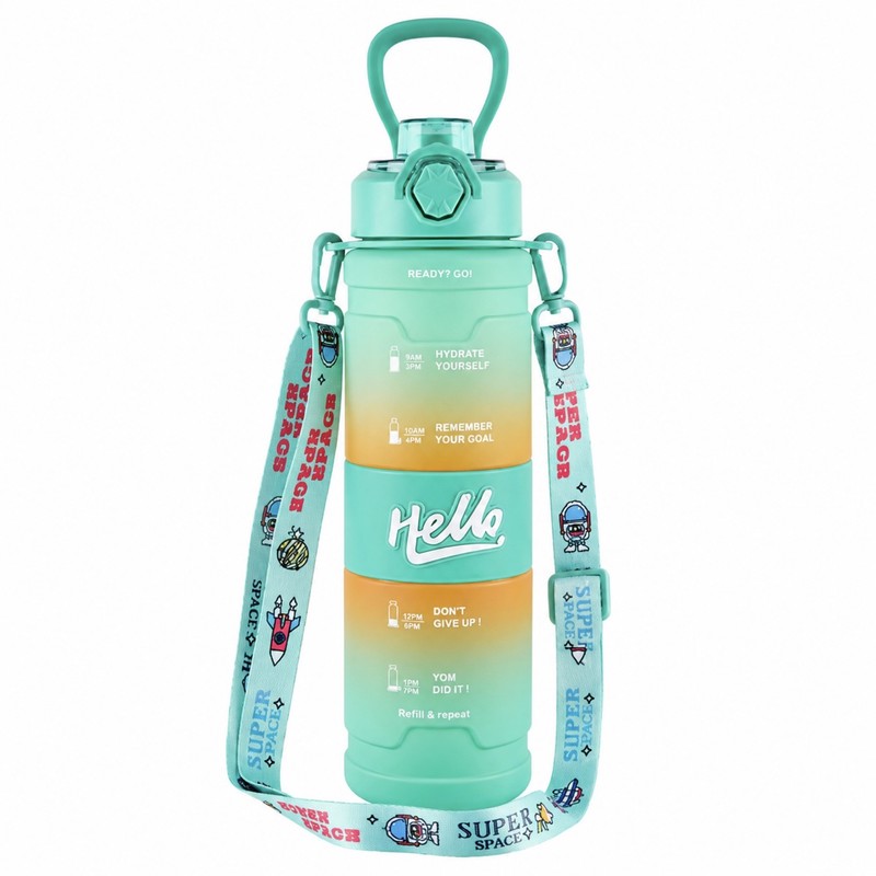 قمقمه مدل hello گنجایش 800 میلی لیتر