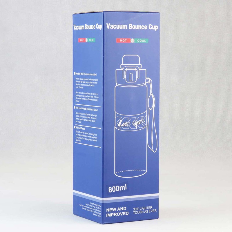 فلاسک جایکن کاپ مدل LETS SPORT کد 2137 گنجایش 0.8 لیتر