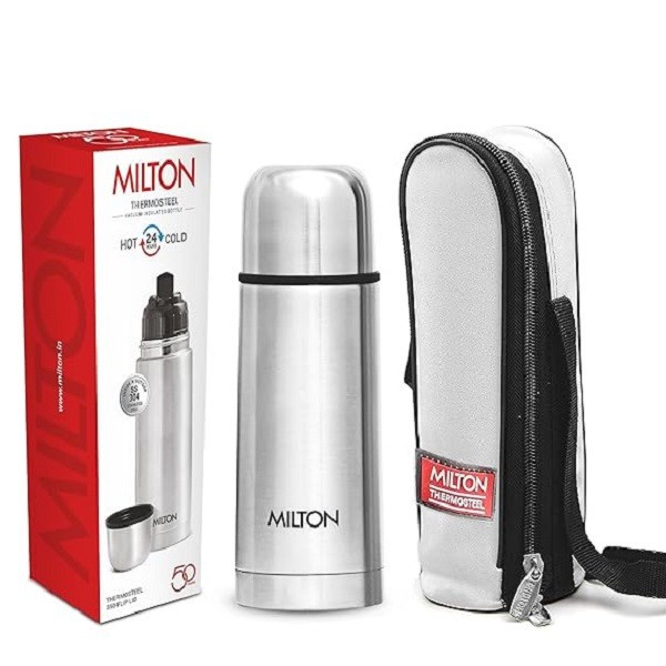 فلاسک میلتون مدل AM-1425 گنجایش 0.5 لیتر به همراه کاور